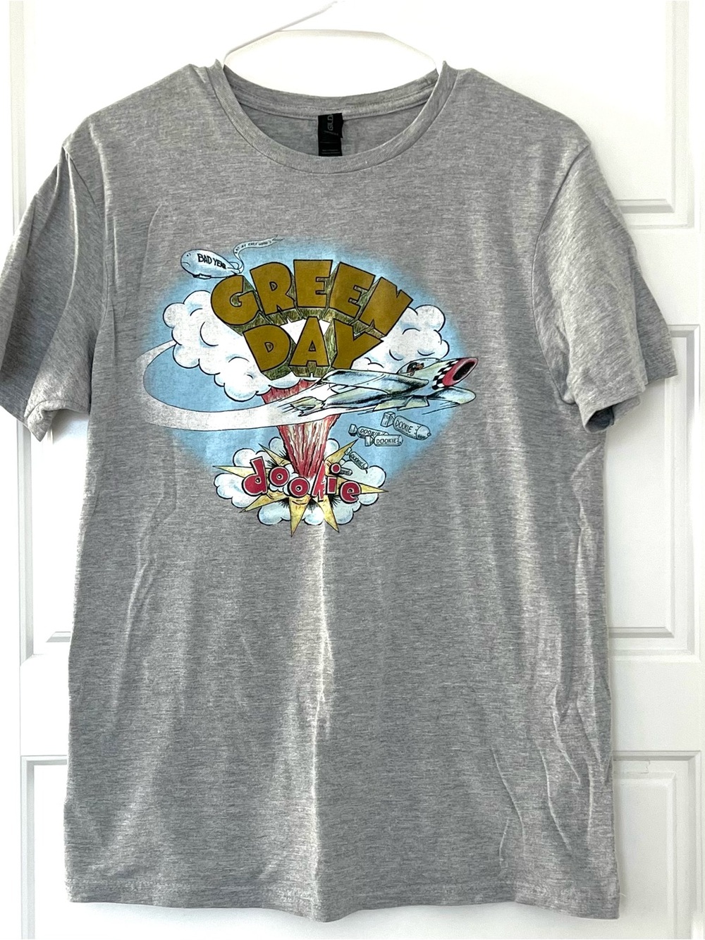 Green Day Dookie Album Cover Women’s Gray Tee